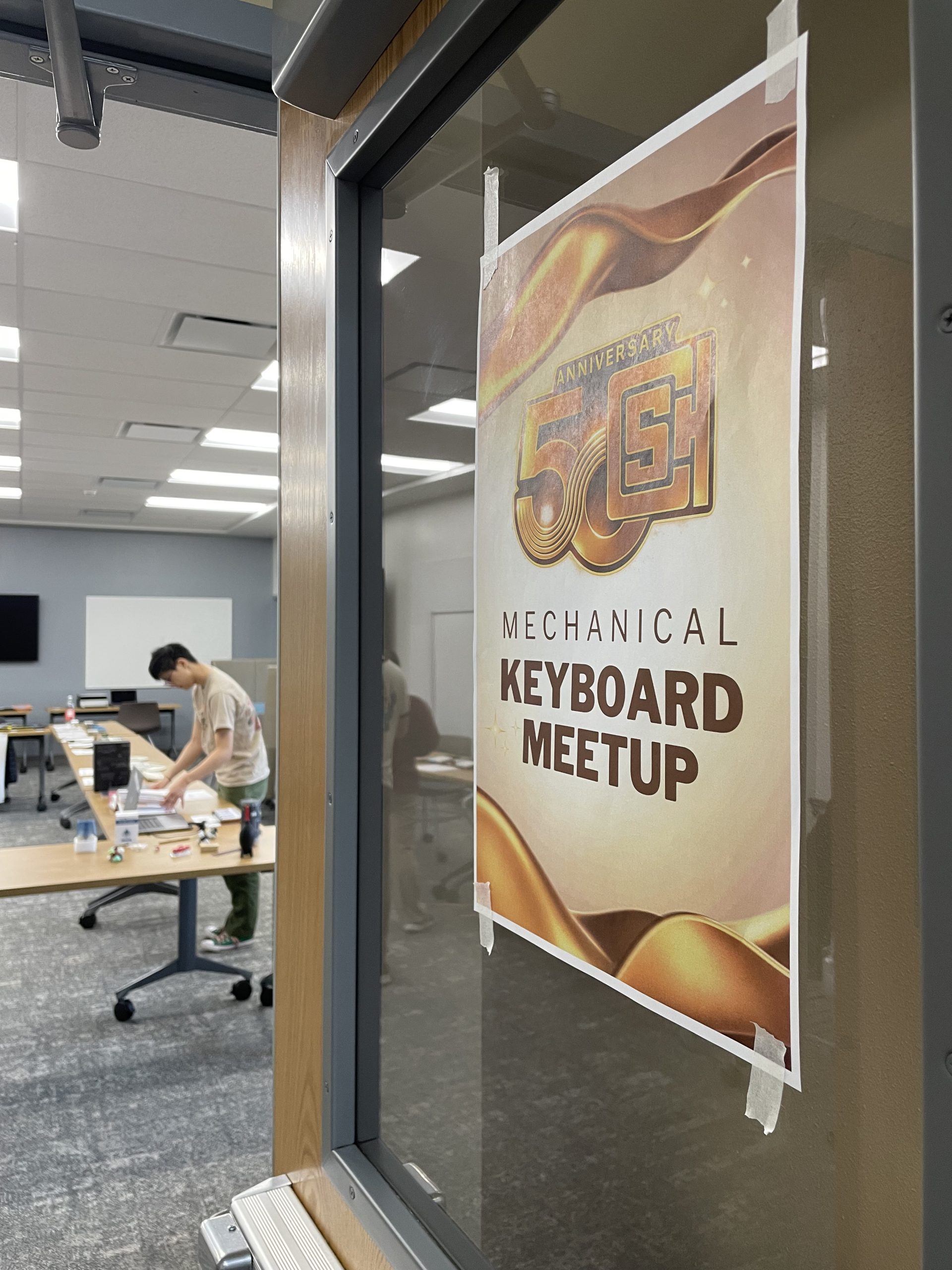 I’ll just bring a few keyboards, he said